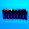 Moon Glow - Blacklight Neon Face Paint Stick / Body Crayon makeup for the Face & Body - Pastel set of 8 colours - Glows brightly under blacklights