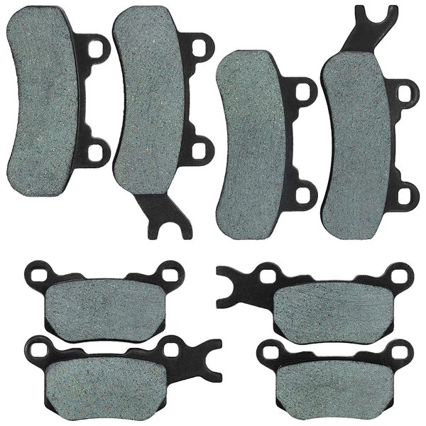 LOCOPOW Front & Rear Brake Pads for Can Am Defender Traxter HD10 1000 HD8 800 HD9 HD7 HD5 XMR DPS XT XTP 2016 2017 2018 2019 2020 2021 2022 2023