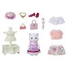 Calico Critters Fashion Playset, Town Girl Series - Persian Cat: Dress Up Your Critter in Stylish Outfits!