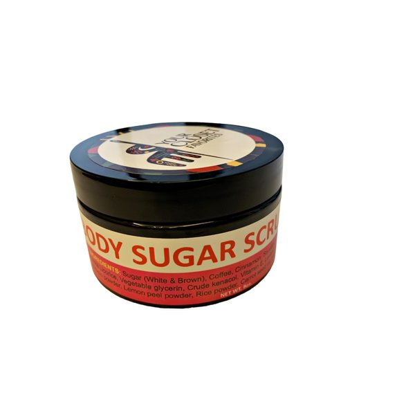 Your Closet Favorites Exfoliating Sugar Body Scrub with Pure Honey NET WT. 8 oz 250 ML Nourishing Body Care