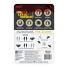 Super7 The Office Threat Level Midnight Michael Scott as Michael Scarn - 3.75" The Office Action Figure with Accessory Classic TV Show Collectibles and Pop Culture Toys