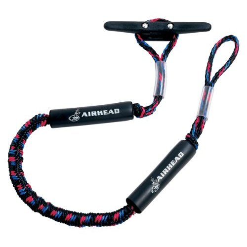 AirHead Bungee Dock Line | Mooring Rope for Boats, Shock Absorbing to Boats, Cleats, Docks, Pylons & More, Stretches to 5.5 ft