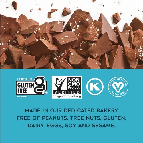 88 Acres Granola Bars | Gluten Free, Nut-Free Oat and Seed Snack Bar | Vegan & Non GMO | 6 Pack (Dark Chocolate Sea Salt))