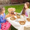 50 Count Bear Paper Plates Bear Shaped Disposable Plates Bear Baby Shower Party Plates Brown Bear Theme Party Dinnerware Teddy Plates for Gender Reveal Boy Girl Baby Shower Birthday Party Decorations