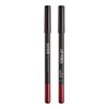 KISS New York Professional Slim Lip Pencil, Creamy Soft Lip Liner, Smooth Long-Lasting Rich Lip Color, Natural Lip Makeup, Water-Resistant Lip Crayon (Burgundy)