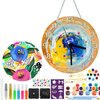 HAPMARS 2 Pack DIY Clock Making Kit, Childrens Painting Craft Activities Kit, DIY Wooden Art Craft for Kids, Craft Toys Gifts for 6, 7, 8, 9, 10, 11 & 12 Year Old Kids