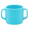 green sprouts Learning Cup | Silicone helps avoid harmful chemicals | Helps toddler develop independent drinking skills, 2 easy-grip handles, Heat-Resistant, Dishwasher Safe