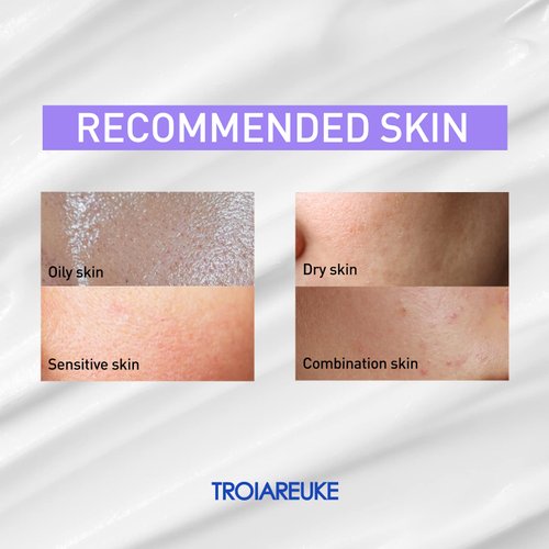 TROIAREUKE Soothing Hydrating Nourishing Face Sleeping Mask, Unisex, 20 oz