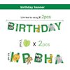 Yancan Safari Birthday Decorations Jungle Theme Party Supplies Included Birthday Banner Hat Sash Animal Balloons for Kids Boys Birthday Decor