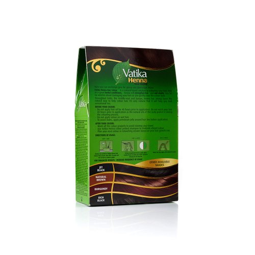 Dabur Henna Hair Color - Henna Hair Dye, With Beautiful Overtone Conditioner, Zero Ammonia For Natural Strong and Shiny Hair, 100% Grey Coverage, 18 Sachets X 10g (Dark Brown, Pack of 3)