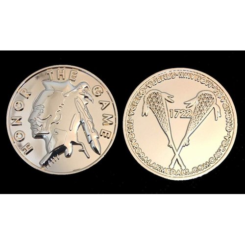 Laxmedals.com Lacrosse Referee Officials Flip Toss Coin