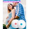 THIODOON 3 Pack Gender Reveal Exploding Golf Balls Prank Golf Balls Funny Joke for Golfers Best Gift for Expecting Parents 3 Piece Set（Blue & Pink & White）