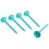 Martini Golf Tees 3-1/4" Durable Plastic Tees (5 Pack), Aqua