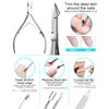 BLATOWN 7pc Ingrown Toenail Removal Kit, Ingrown Toenail File and Lifters, Professional Surgical Stainless Ingrown Toenail Tool Pedicure Tool Kit Under Nail Cleaner for Ingrown Toenail