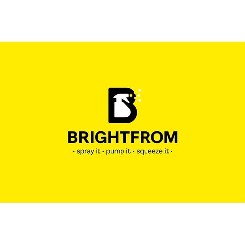 BRIGHTFROM Twist Top Applicator Bottles, Clear 8 OZ BPA-Free Plastic, Empty, Squeeze, Refillable - Open/Close Nozzle - Multi Purpose (Pack of 4)