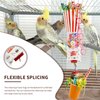 HPAWHOMEPART Bird Toys, 3PCS Bird Shredding Toys,Bird Shredder Toys Chewing Toys Parrot Cage Foraging Hanging Toy,Bird Cage Accessories for Bird Parakeets Lovebirds Cockatiels