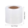 CICITOYWO Disposable Eyebrow Tattoo Plastic Wrap Preservative Saran Barrier Film Microblading Supplies Lips Permanent Make Up Cling Wrap Cover Tape Roll Transparent 2 PCS