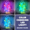 Horizon Group USA Bluey Paint Your Own Light-Up Figurine, Bingo Night Light, Toys for Kids, Playset, Party Decorations, Game, for Kids Ages 3+, Small