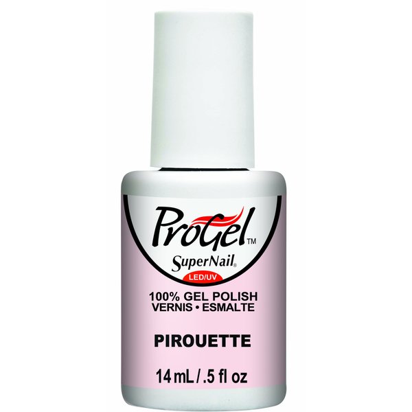 Supernail Progel Nail Lacquer, Pirouette, 0.5 Fluid Ounce