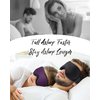 MUSICOZY Sleep Mask, Eye Mask for Sleeping, Breathable Sleeping mask for Men Women, 3D Comfort Contoured for Side Sleepers, Light Blocking Sleeping Mask for Home, Office, Travel, Meditation, Yoga