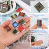 CCOZN 30 Pieces Miniature Dollhouse Books - 1:12 Scale Mini Dollhouse Miniatures Books Accessories Tiny Books for Dollhouse BookShelfs Dollhouse Furniture Pretend Play Supplies