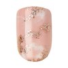 KISS imPRESS No Glue Mani Press On Nails, Design, 'Kingdom', Light Pink, Short Size, Squoval Shape, Includes 30 Nails, Prep Pad, Instructions Sheet, 1 Manicure Stick, 1 Mini File