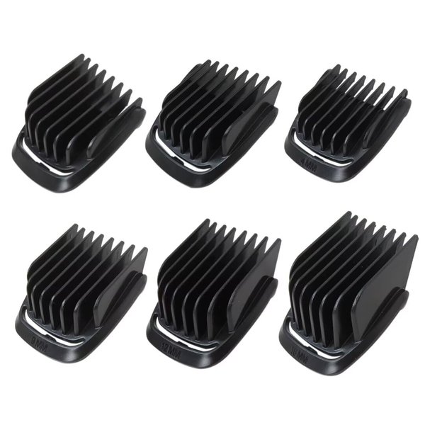 New Upgraded Multigroom Trimmer Replacement Blade Guide Comb Guard Set for P-hilips 4mm 9mm 12mm 16mm Left and Right Taper