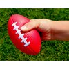 LMC Products 3 Pack of Mini Foam Footballs for Kids - Small, Tiny Football 4.75" in Length - Little Toy Football