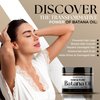 The 100 Percent Pure and Raw Batana Oil for Hair Growth Dr Sebi Organic Sourced from Honduras 4.2 OZ / 120g - Cold Pressed - 100% Pure - Hair Growth Oil - Hair Oil for Hair Growth - Botana Oil