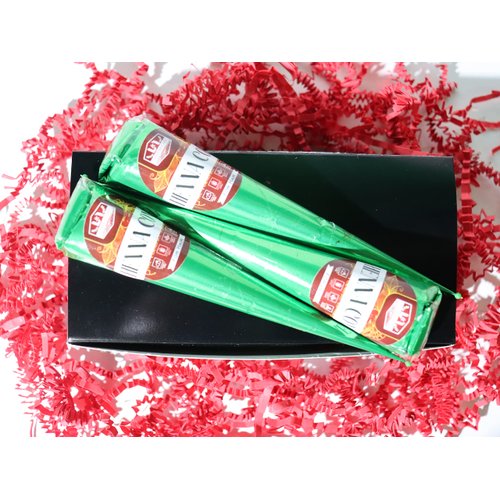 L&I Apothecary 3 Pack 100% Natural Ready to Use Reddish Brown Henna Hair Color. Hair Color Hair Dye Cones