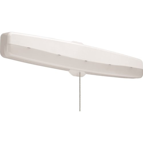 Lithonia Lighting FMMCL 24 840 S1 M4 LED Flush Mount Closet Light with Pull Chain, White, 24"