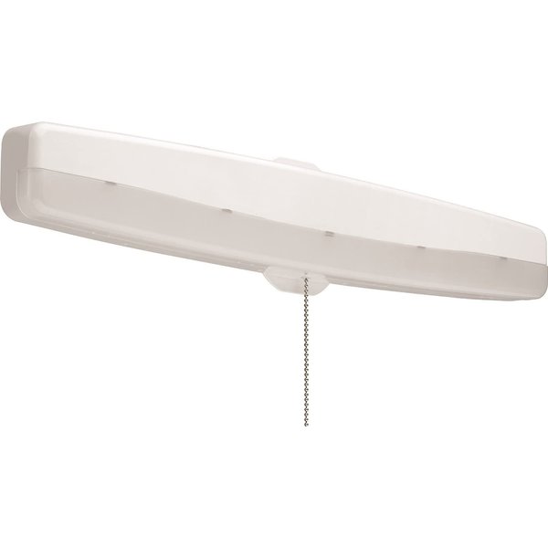Lithonia Lighting FMMCL 24 840 S1 M4 LED Flush Mount Closet Light with Pull Chain, White, 24"