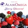 (2 Pack) Smarter Omega 3 Fish Oil, Berry Flavor, Burpless, Tasteless, 2000mg, Potent Triple Strength DHA EPA Brain OMEGA3, Joint & Heart Support, Made with AlaskOmega®