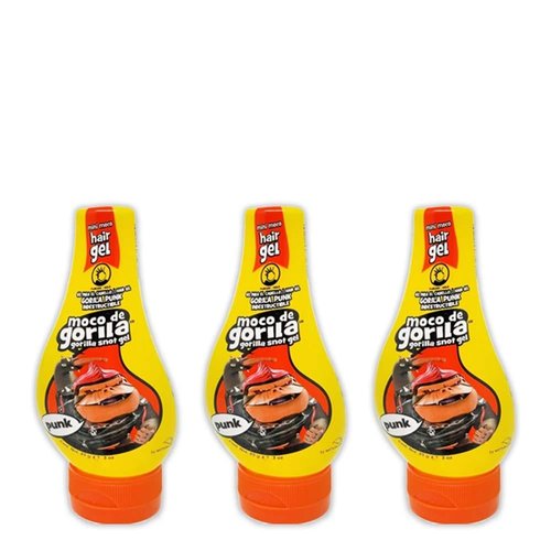 Moco De Gorila Mini Punk. Maximum Hold Hair Gel. Easy Squeeze Bottle. No Residue. 2.99 Oz / 84.7 ...