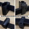 LytHarvest Compact Light Holder, Duty Flashlight Holder Belt Carry Case, Rotating Tactical Flashlight Holster