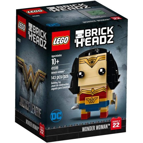 LEGO Brickheadz 41599 "Wonder Woman Construction Toy, Multi-Colour