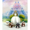 5pcs 3D Printed Articulated Mini Owls with Egg, Fidget Mini Owl Figure Toy, Executive Desk Toy, Home Decor, Party Decorations MO001-5X