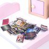 Dollhouse Miniatures Magazine Books Mini Books Mini House Accessories Books Model Dollhouse Accessories 1:12 Scale DIY Puzzle Project Doll House Furnishings Accessories