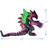 TwCare Ultra Monster EX Arch Belial Action Figure vs Godzilla Toy, 7.9in Tall, 13in Length, Movie Series Movable Joints Soft Vinyl, Travel Bag