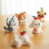 ALITTDRE Micro Mini Building Blocks Dog Pets Cute Animal Model Set Building Pet Toys Bricks Gifts for Kid and Adult (Siberian Husky)