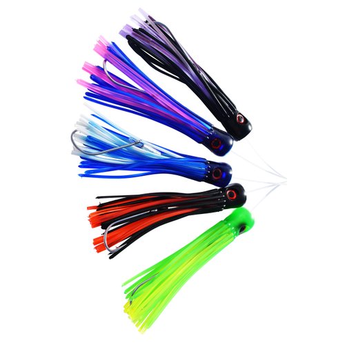 EatMyTackle Sailfish Candy Fully Rigged Fishing Lures (5 Pack)