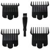 JRSHOME Upgraded Version 4 Pack T Outliners Guards for An-dis pm-t/pmt-2 / D-4 / d-5 / GI/GTO/slii/rt-1, Hair Clipper Guards Cutting Guides with Brush