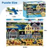 500 Pieces Puzzle for Adults, Fall Puzzle, Autumn Puzzle, Funny Puzzle for Adults, Challenging Game Home Decor Birthday Party Gift Toy for Adults Kids Seniors 20.5×15 inch