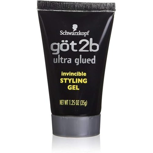 got2b Ultra Glued Invincible Styling Gel Hair Gel 1.25 oz (12 Pack)