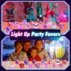 KissFree Light Up Animal Pop Balls Toys Party Favors,Goodie Bags Stuffers for Kids,Glow in Dark Pop Balls Birthday Party Favors,Pinata Stuffers,Carnival Prizes,Classroom Prizes