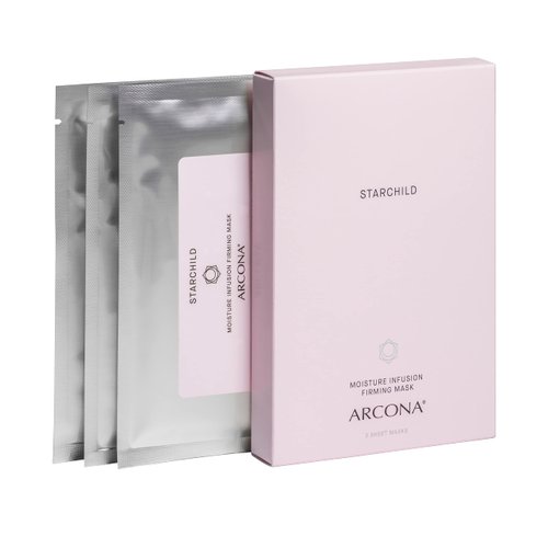 ARCONA Starchild Moisture Infusing Sheet Masks - Marine Collagen, Hyaluronic Acid, Lavender Water...