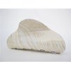 Generic Long creme white blonde and gold hair claw clip