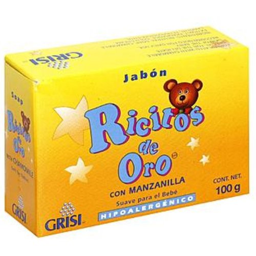 Ricitos de Oro Chamomile Soap with Chamomile Extract – 3.5 Ounce Bar Soap