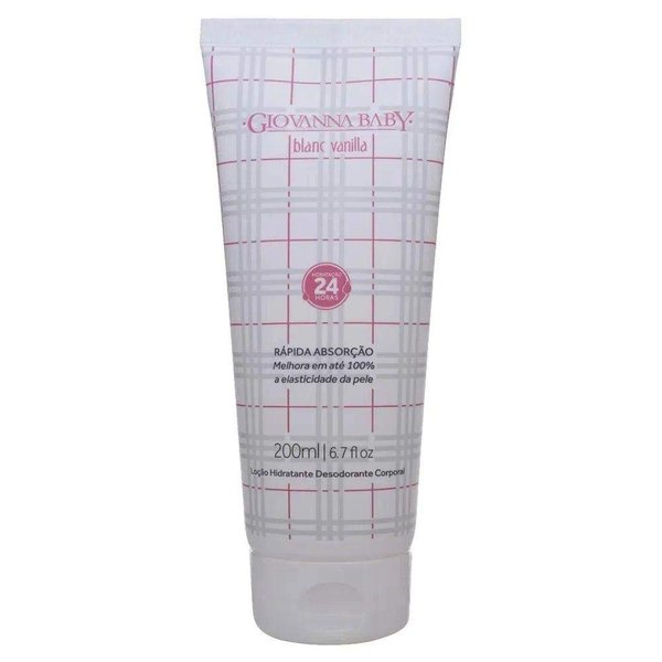 Giovanna Baby - Linha Tradicional - Locao Hidratante Corporal Blanc Vanilla 200 Ml Classic Collection - Blanc Vanilla Moisturizing Body Lotion 6.7 Fl Oz