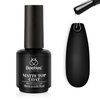 Beetles Matte Gel Top Coat - 15ML No Wipe Matte Top Coat U V Soak Off Nail Lamp Polish Matte Nail Polish Finish and Long Lasting Gift Set for Women Kit